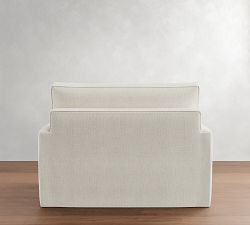 Pearce Square Arm Slipcovered Chair and a Half