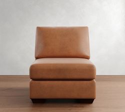 Build Your Own Big Sur Roll Arm Leather Sectional