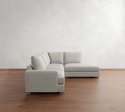 Canyon Square Arm 3-Piece Bumper Sectional (118")
