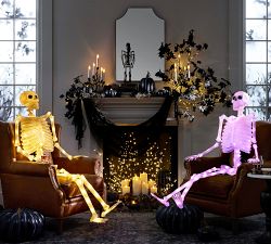 Faux Lit Maple Leaf Branch