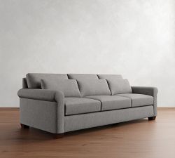 York Roll Arm Deep Seat Side Sleeper Sofa (97")