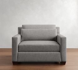 York Square Arm Deep Seat Chair and a Half