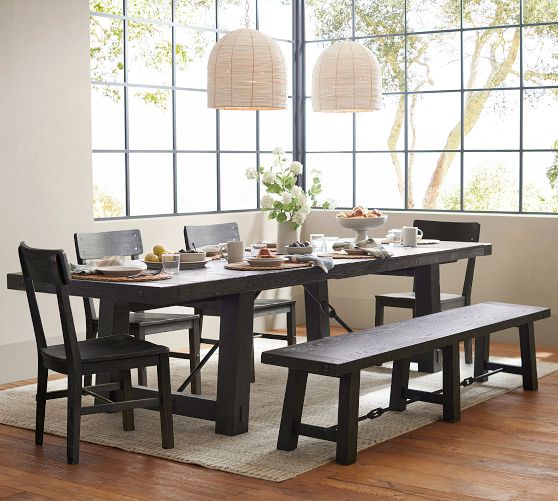 Benchwright Extendable Dining Table (60"-144")