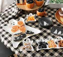 Gus the Ghost Stoneware Snack Bowls - Set of 4