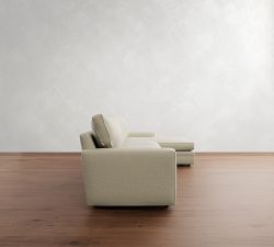 Pearce Square Arm Chaise Sectional (101"&ndash;141")