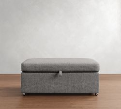 York Storage Ottoman with Pull Out Table