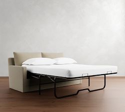 Ayden Square Arm Slipcovered Sleeper Sofa (78")