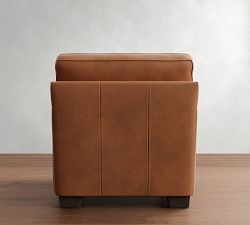 Buchanan Square Arm Leather Chair