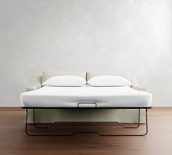 York Slope Arm Slipcovered Sleeper Sofa (72"&ndash;81")