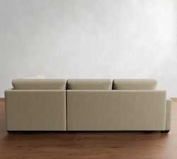 Big Sur Square Arm 3-Piece Bumper Sectional (114")