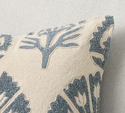 Bloom Embroidered Pillow Cover