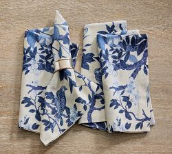 Nola Cotton/Linen Napkins - Set of 4