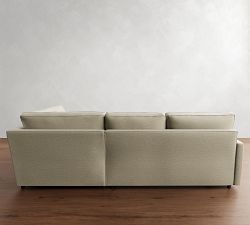 Pearce Square Arm 3-Piece Bumper Sectional (118")