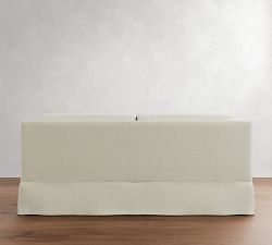 York Slope Arm Slipcovered Sleeper Sofa (72"&ndash;81")