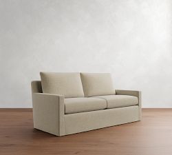 Ayden Square Arm Slipcovered Sleeper Sofa (78")
