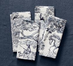 Brandon Maxwell Groveland Toile Napkins - Set of 4