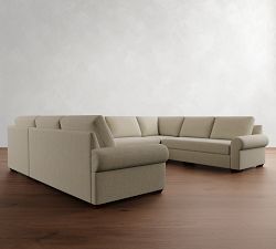 Big Sur Roll Arm U-Shaped Sectional (145")