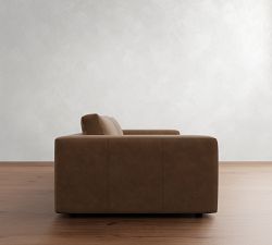 Carmel Lounge Leather Sofa (62"&ndash;122")