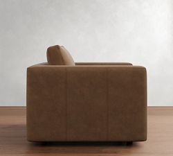 Carmel Slim Arm Leather Chair