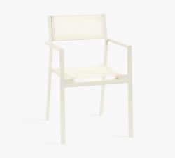 Fiji Metal &amp; Mesh Stackable Outdoor Dining Chair