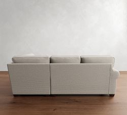 Fremont Roll Arm 3-Piece Bumper Sectional (96")