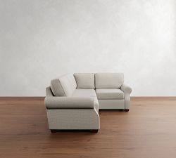 Fremont Roll Arm 3-Piece Sectional (96")