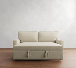 Pearce Square Arm Trundle Sleeper Sofa (92")