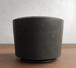 Harlow Leather Swivel Chair