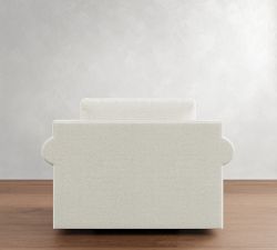 Shasta Roll Arm Swivel Chair