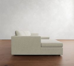 Union Double Chaise Sectional (145")