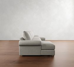 Canyon Roll Arm Double Chaise Sectional (155"&ndash;209")