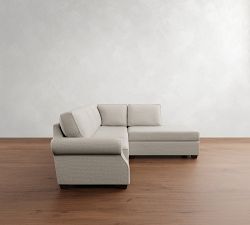 Fremont Roll Arm 3-Piece Bumper Sectional (96")