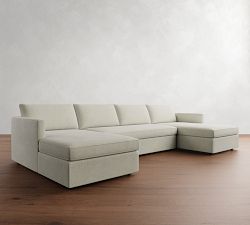 Union Double Chaise Sectional (145")