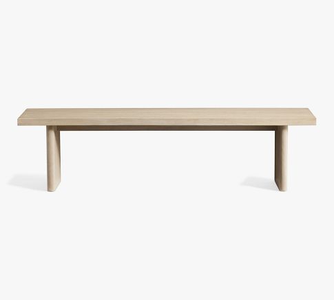Cayman Dining Bench, Biscotti