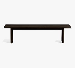 Open Box: Cayman Dining Bench - Warm Black