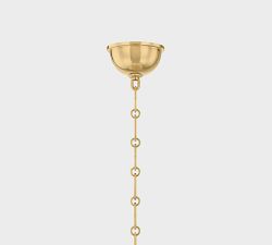 Tommy Metal Square Indoor/Outdoor Lantern Pendant (22")