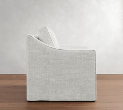 Cameron Slope Arm Slipcovered Chair and a Half