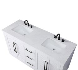 Baycliff 60-84" Double Sink Vanity