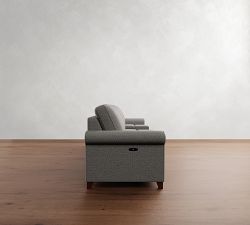 Cameron Roll Arm Power Reclining Sofa (72"&ndash;129")