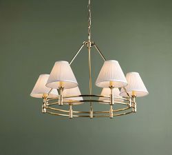 Jamey Small Shaded Chandelier (32.75")
