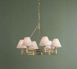 Jamey Small Shaded Chandelier (32.75")