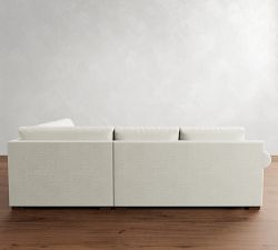 Shasta Roll Arm 3-Piece Wedge Sectional (105"&ndash;110")