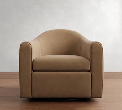 Gideon Leather Swivel Chair