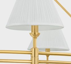Jamey Large Shaded Round Chandelier (50")