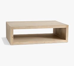 Open Box: Folsom Rectangular Grand Coffee Table (60") - Desert Pine