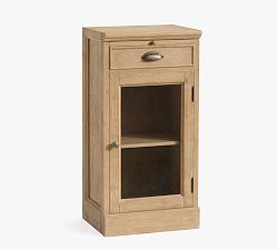 Open Box: Modular Bar Cabinet Base with Glass Doors (18") - Seadrift