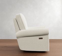 PB Comfort Roll Arm Swivel Glider Recliner