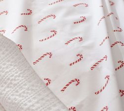 Candy Cane Cotton Sheet Set