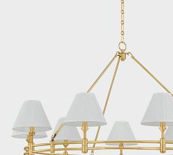 Jamey Large Shaded Round Chandelier (50")