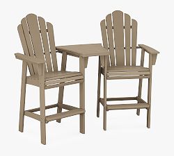 Pottery Barn Adirondack x Polywood Tete-A-Tete Outdoor Set